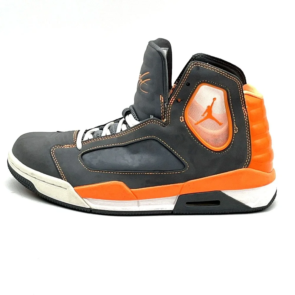 2013 Jordan Flight Luminary Cool Gray Bright Citrus 551820-027 Men's Size 8